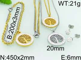 SS Jewelry Set(Most Women)