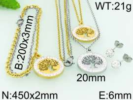 SS Jewelry Set(Most Women)