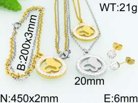 SS Jewelry Set(Most Women)