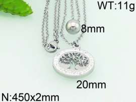 Stainless Steel Stone Necklace