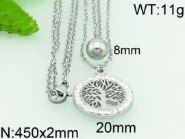 Stainless Steel Stone Necklace