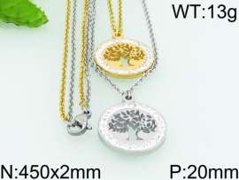 Stainless Steel Stone Necklace