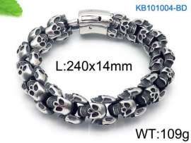 Stainless Skull Bracelet