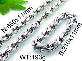SS Jewelry Set(Most Men)