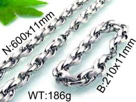 SS Jewelry Set(Most Men)