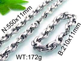 SS Jewelry Set(Most Men)