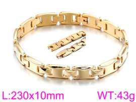 Stainless Steel Gold-plating Bracelet