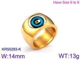 Stainless Steel Gold-plating Ring