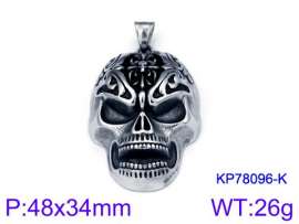 Stainless Skull Pendants