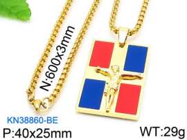 SS Gold-Plating Necklace