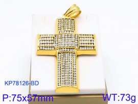 Stainless Steel Cross Pendant