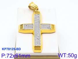 Stainless Steel Cross Pendant