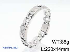 Stainless Steel Stone Bracelet