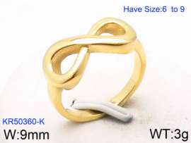 Stainless Steel Gold-plating Ring