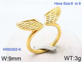 Stainless Steel Gold-plating Ring