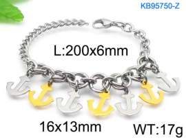 Stainless Steel Gold-plating Bracelet