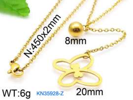 SS Gold-Plating Necklace