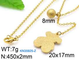SS Gold-Plating Necklace