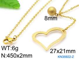 SS Gold-Plating Necklace