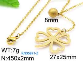 SS Gold-Plating Necklace