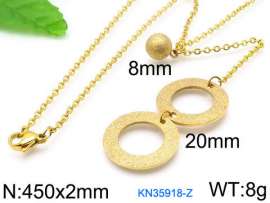 SS Gold-Plating Necklace