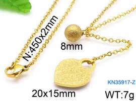SS Gold-Plating Necklace
