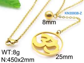 SS Gold-Plating Necklace