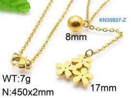 SS Gold-Plating Necklace