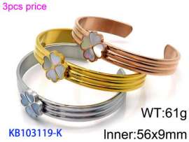 Stainless Steel Rose Gold-plating Bangle