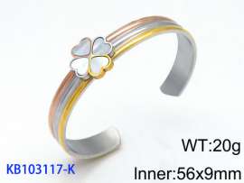 Stainless Steel Rose Gold-plating Bangle