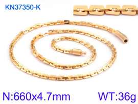 SS Gold-Plating Necklace