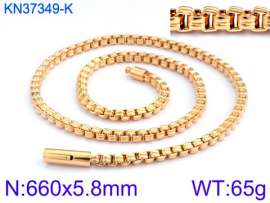 SS Gold-Plating Necklace