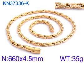 SS Gold-Plating Necklace