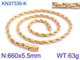 SS Gold-Plating Necklace