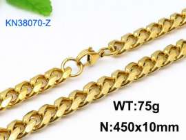 SS Gold-Plating Necklace