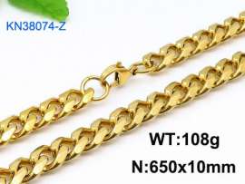 SS Gold-Plating Necklace