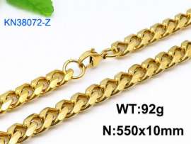 SS Gold-Plating Necklace