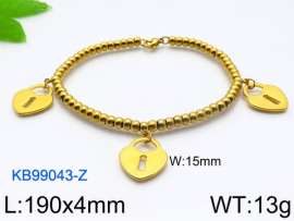 Stainless Steel Gold-plating Bracelet