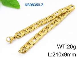 Stainless Steel Gold-plating Bracelet