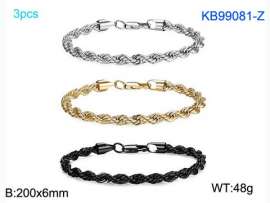 Stainless Steel Gold-plating Bracelet