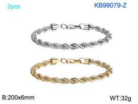 Stainless Steel Gold-plating Bracelet