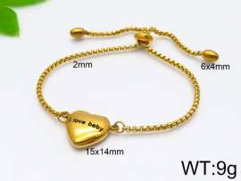 Stainless Steel Gold-plating Bracelet