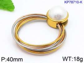 SS Rose Gold-plating Pendant