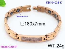 Stainless Steel Stone Bracelet