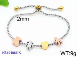 Stainless Steel Gold-plating Bracelet