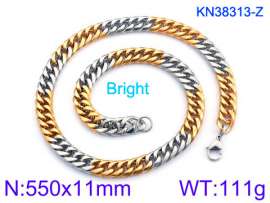 SS Gold-Plating Necklace