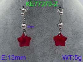 Stainless Steel Stone&Crystal Earring