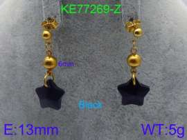 Stainless Steel Stone&Crystal Earring