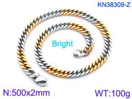 SS Gold-Plating Necklace