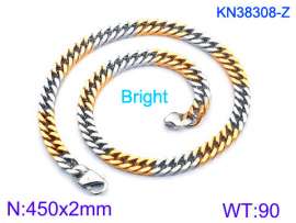 SS Gold-Plating Necklace